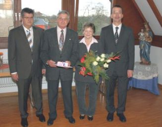 Hubert Schnurr, Karl Eberle, Friedel Eberle, Lothar Schrodin