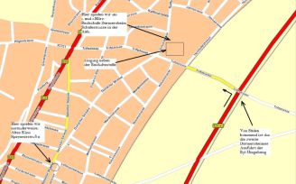Anfahrtsplan SK Durmersheim